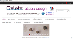 Desktop Screenshot of galets-decodesign.com